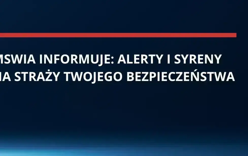 Zdjęcie do Komunikaty, alerty i sygnały alarmowe - warto znać ich znaczenie!