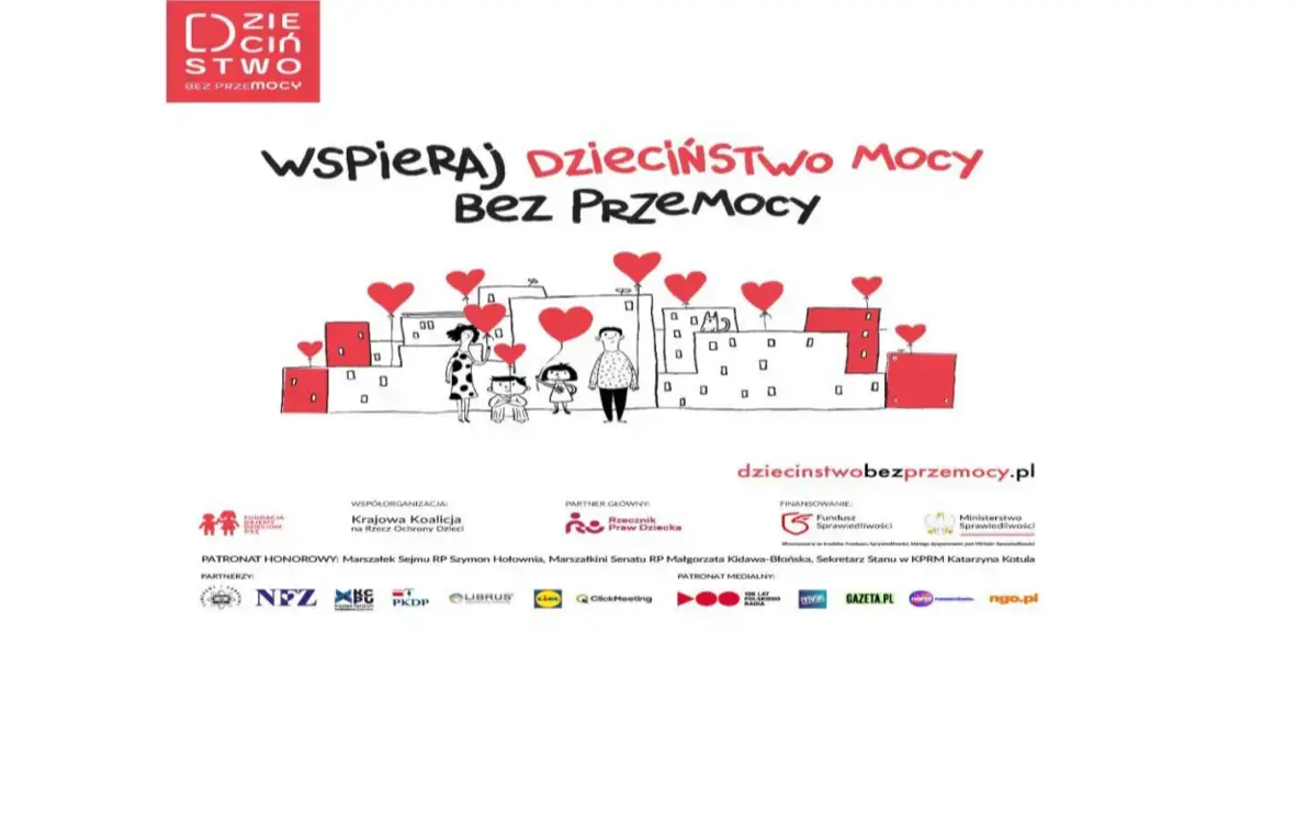 Zdjęcie do "DZIECIŃSTWO BEZ PRZEMOCY" OG&Oacute;LNOPOLSKA KAMPANIA