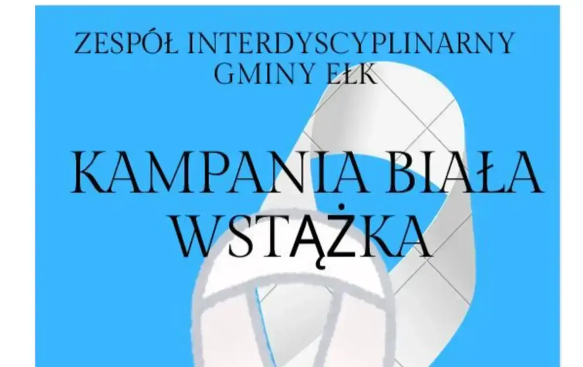 Zdjęcie do KAMPANIA "BIAŁA WSTĄŻKA" - STOP PRZEMOCY WOBEC KOBIET